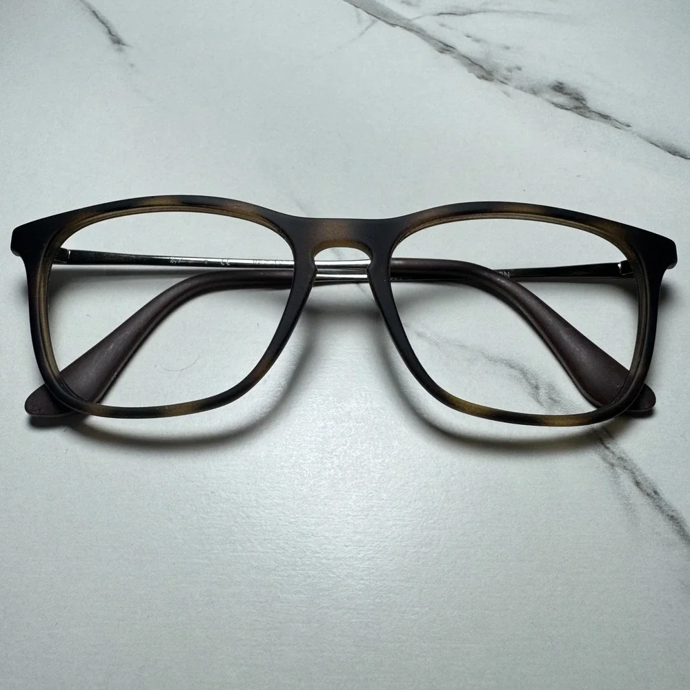 Ray-Ban Jr RJ9061S 7006/73 Matte Tortoise Square Eyeglass Frames 49-15-130